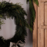 Faux Spruce & Cedar Wreath