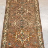 Vintage Heriz Rug 9'6" x 2'8" VINTAGE - rug Rug & Weave Rugs