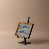 Double Arm Black Iron Easel easel Luxe B Co (Faire) Small