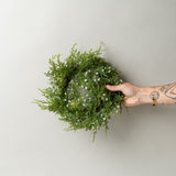 Faux Juniper Berry Candle Ring