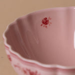 Red & Pink Floral Cereal Bowl dinnerware David Shaw