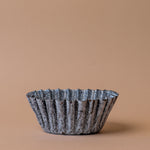 Vintage Pleated Enamelware Dish 0-VINTAGE - bowl Rug & Weave