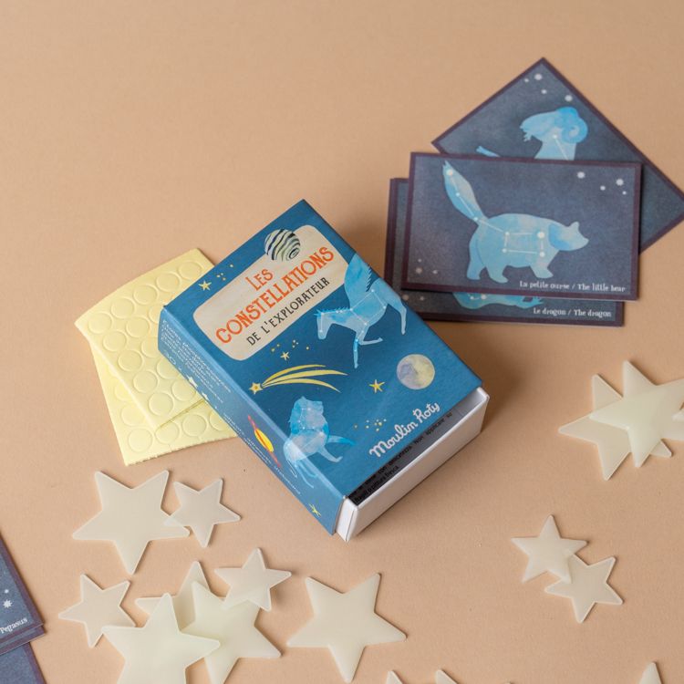 Glow in the Dark Constellations Set FINNBIRD - activity box FIRE THE IMAGINATION