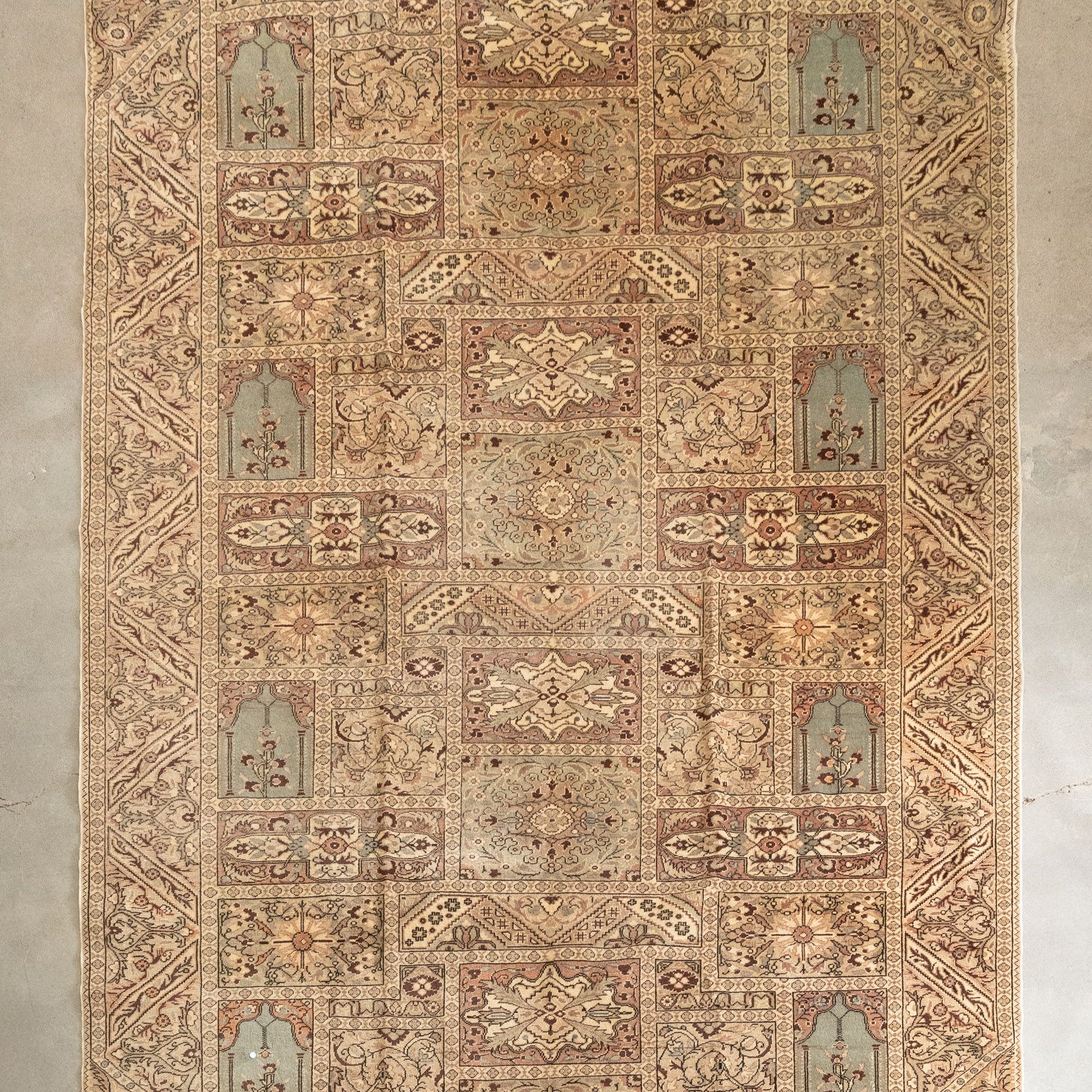 7'6" x 12'2" Vintage Turkish Rug VINTAGE - rug Rug & Weave Rugs