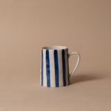 Hand-Painted Stripe Mug - Rug & Weave