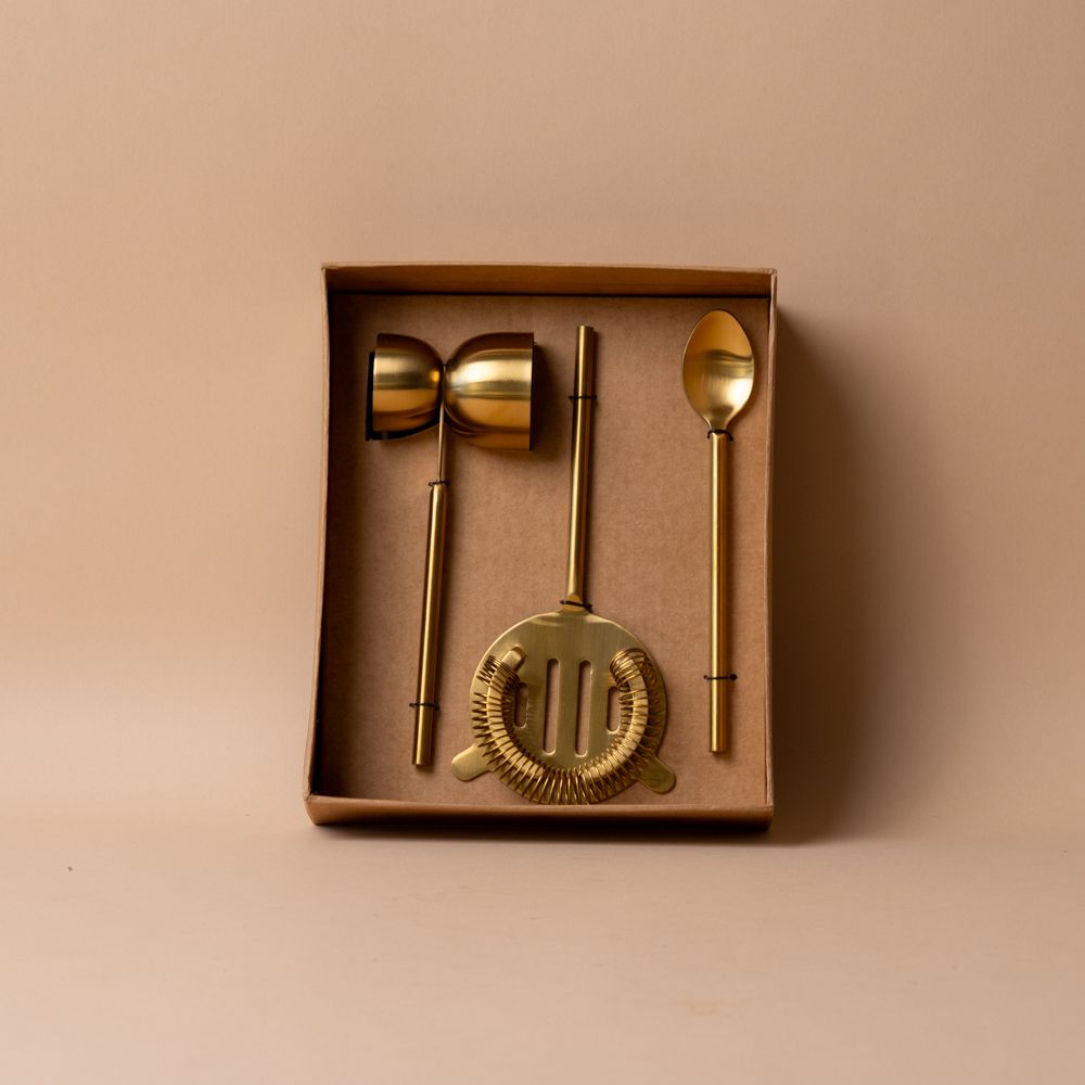 Gold Barware Set barware DANICA (Faire)
