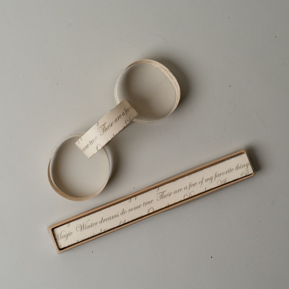 Paper Script Garland CHRISTMAS 2026 Creative Co-op (DYA)