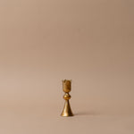Antiqued Brass Tulip Candle Holder candle holder Accents De Ville (ShopZio) Small