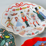 Nutcracker Print Dessert Plate Set - Rug & Weave