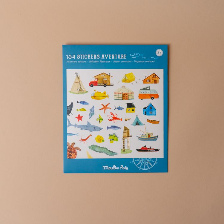 Explorer Sticker Pack FINNBIRD - sticker set FIRE THE IMAGINATION