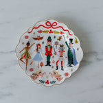 Nutcracker Print Dessert Plate Set - Rug & Weave