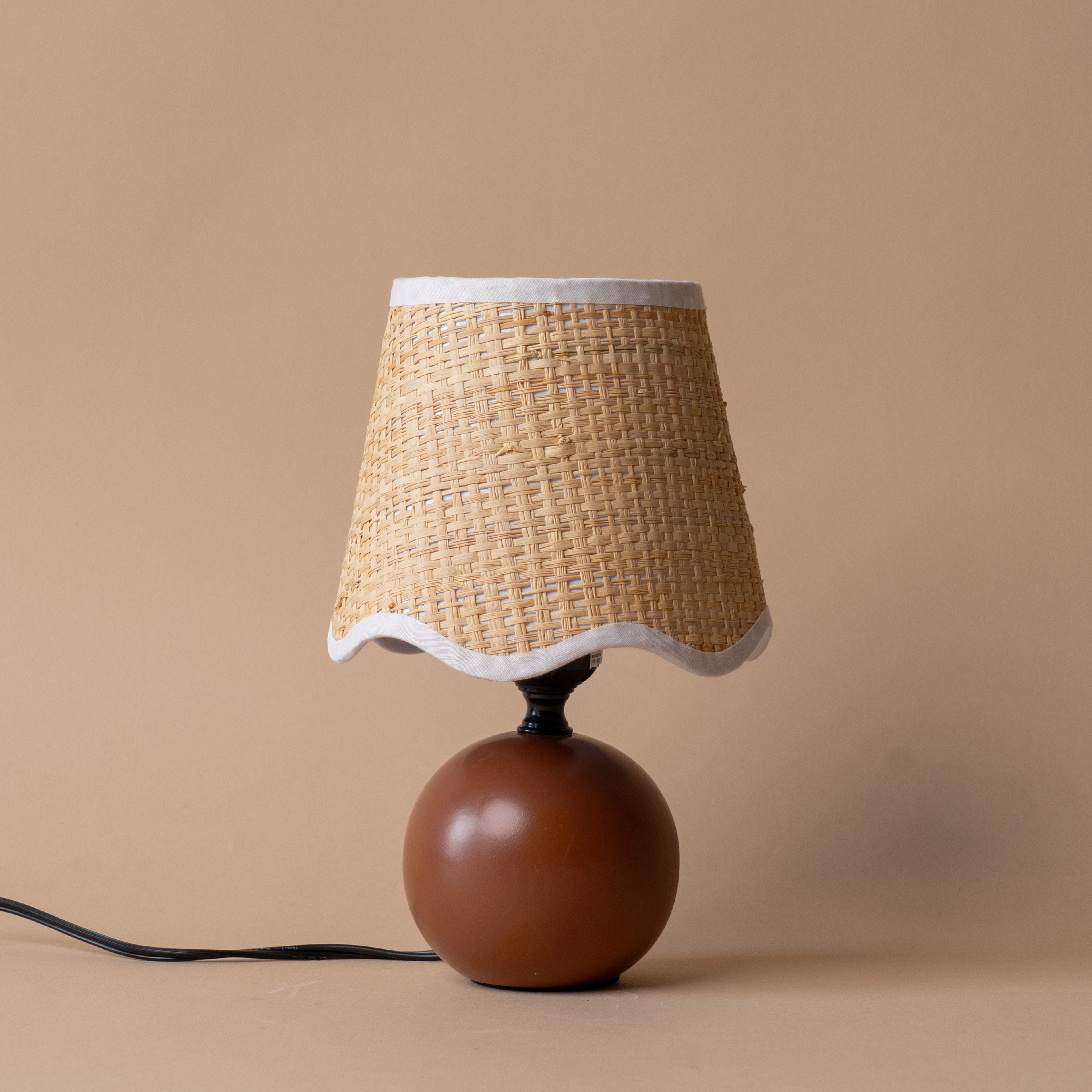 Ceramic Woven Table Lamp LIGHTING - table lamp Accents De Ville (ShopZio)