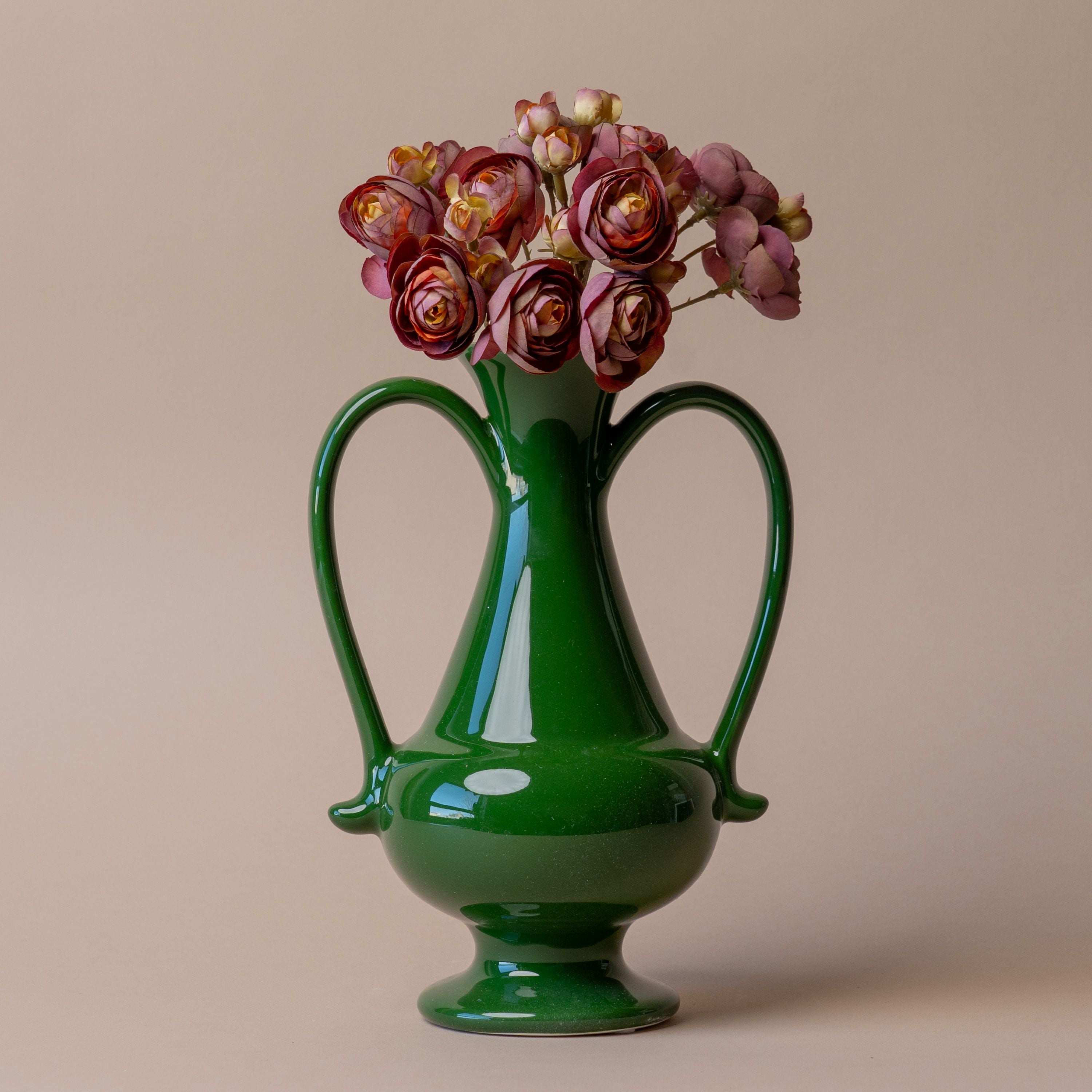 Vintage Inspired Vase with Curved Handles vase INSPECIAL HOME (Faire)