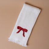 Holiday Waffle Hand Towel