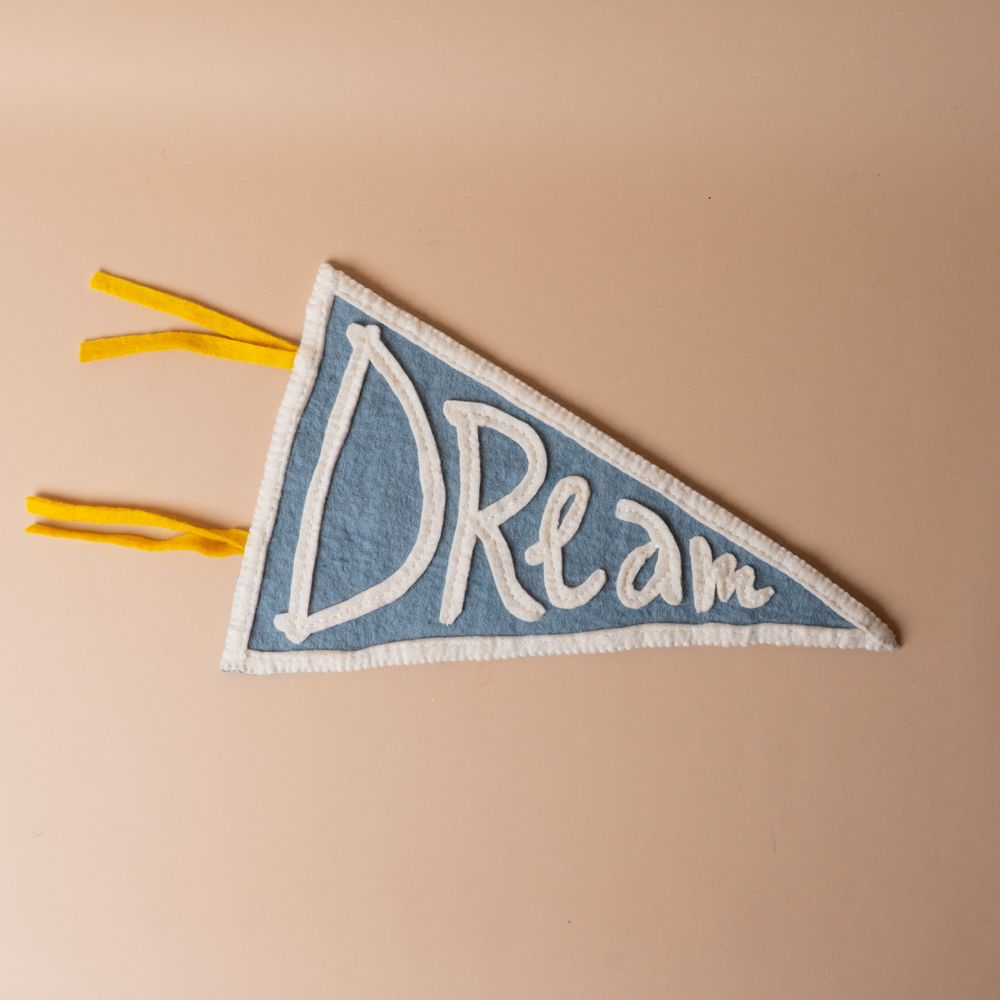 Felt Pennant Flag FINNBIRD - wall hanging Global Goods Partners (Faire) Dream