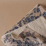 Toile Pattern Kantha Throw Blanket blanket Creative Co-op (DYA)