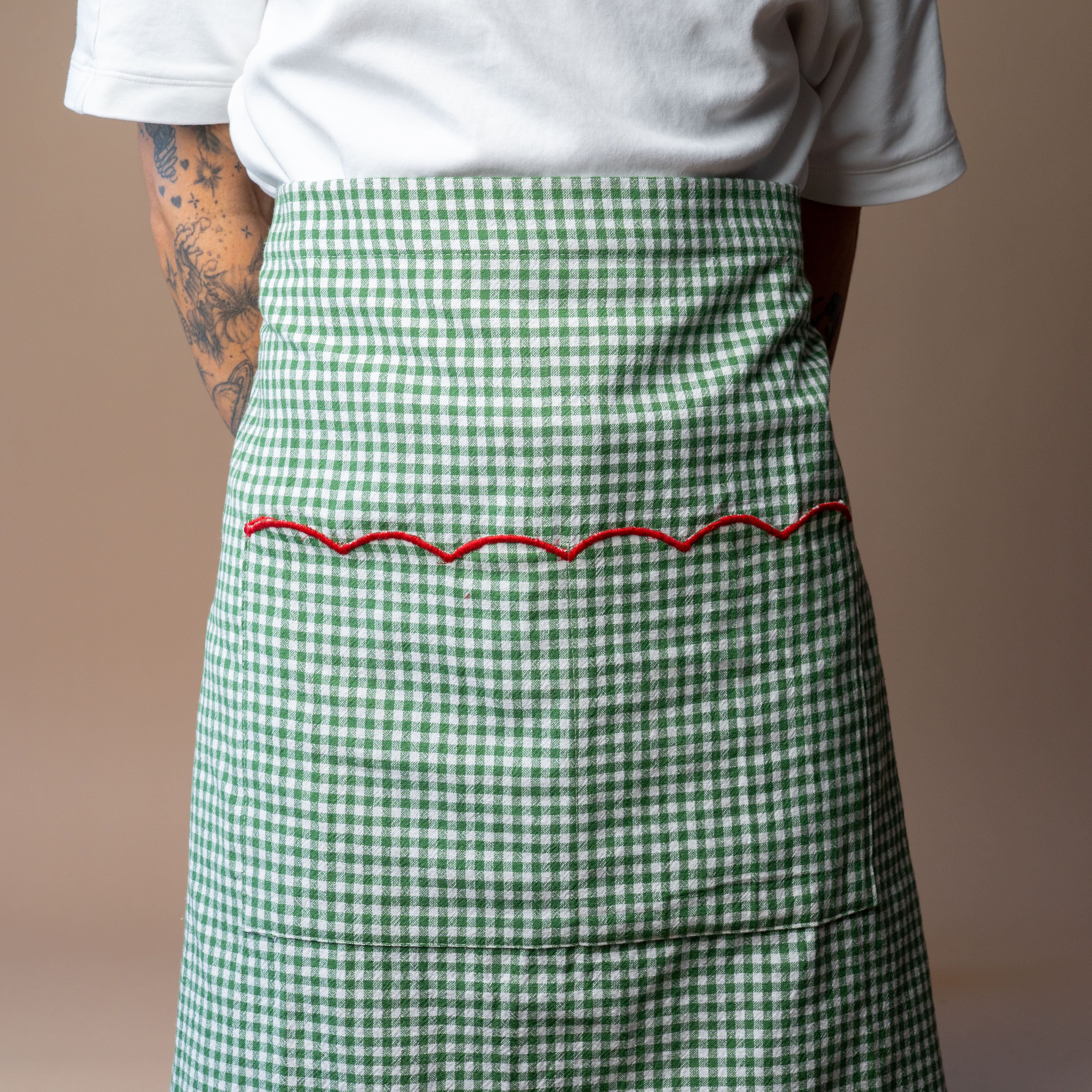 Cotton Scallop Apron – view 2