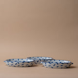 Floral Stoneware Baker baking dish Creative Co-op (DYA)