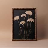 "Night Garden" Framed Canvas Print
