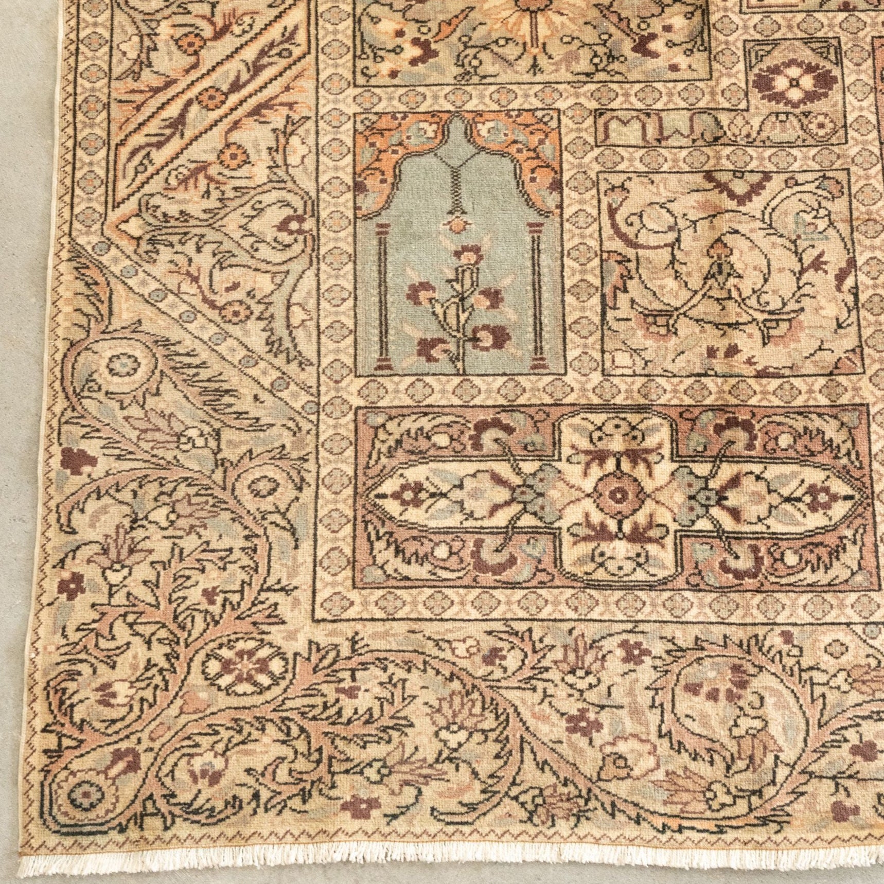 7'6" x 12'2" Vintage Turkish Rug VINTAGE - rug Rug & Weave Rugs