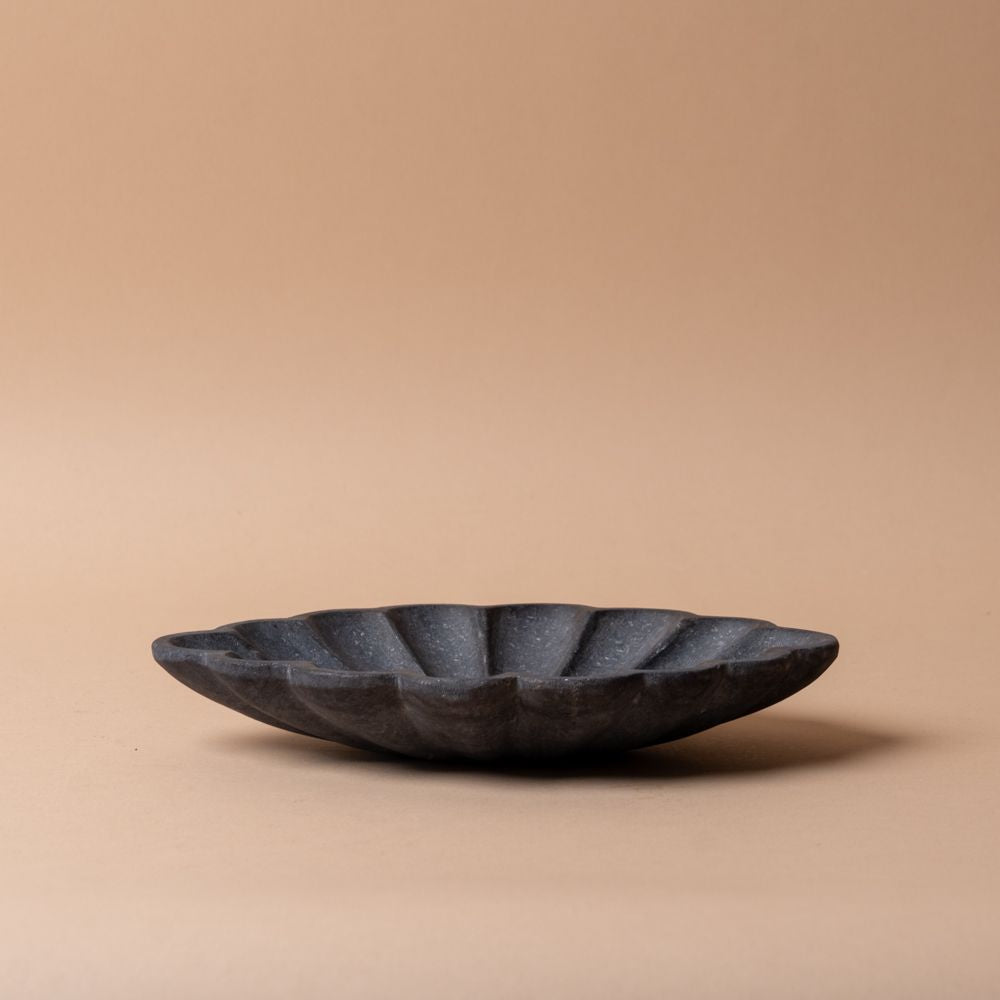 Grey Marble Daisy Dish dish Indaba Large