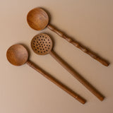 Mango Wood Kitchen Spoon kitchen utensils Luxe B Co (Faire)