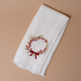 Holiday Waffle Hand Towel