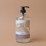 Lavender & Sage Laundry Detergent In Glass Bottle laundry detergent The Bare Home (DYA)