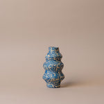 Floral Paper Mache Vase vase Indaba Ripple Vase