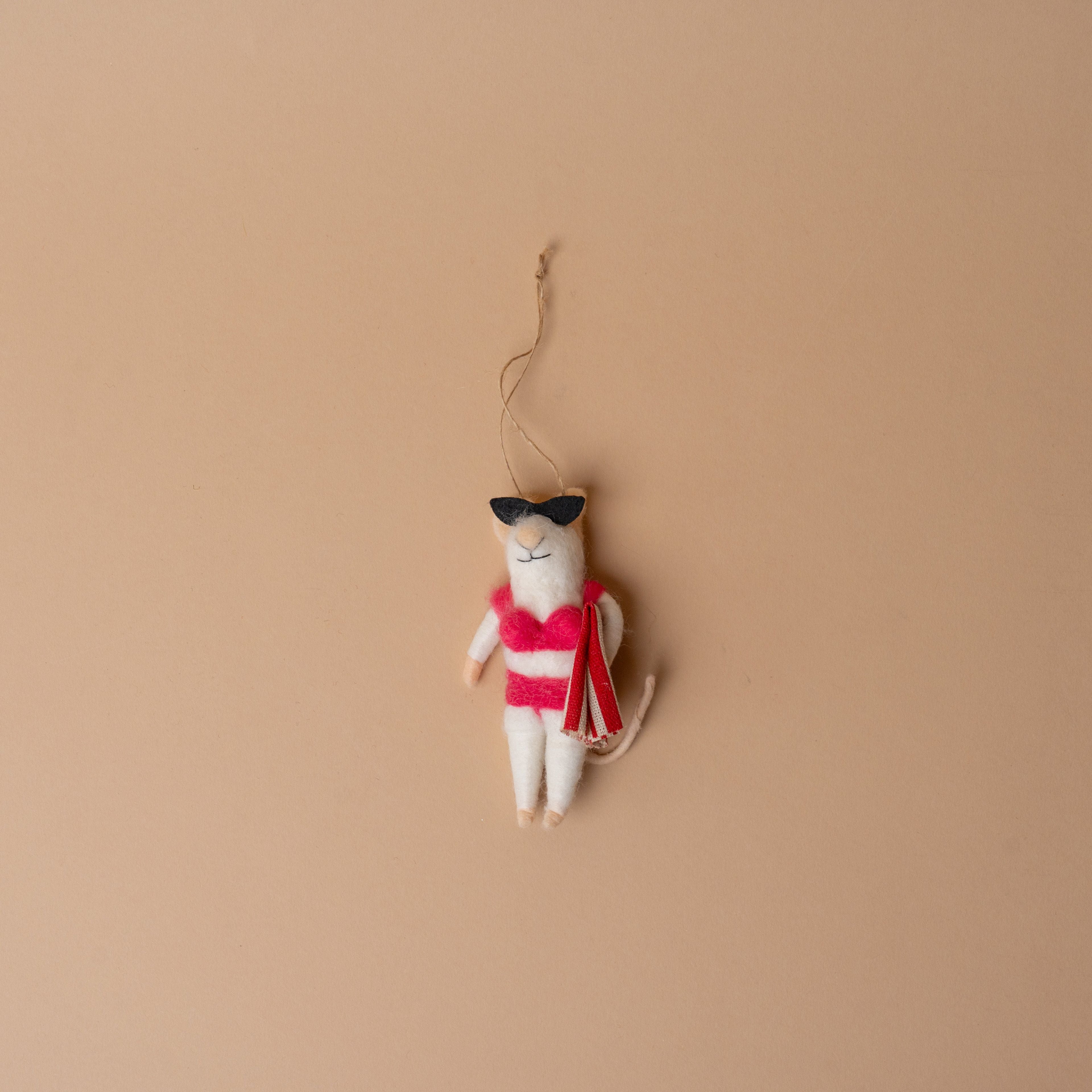 Bikini Mouse Ornament