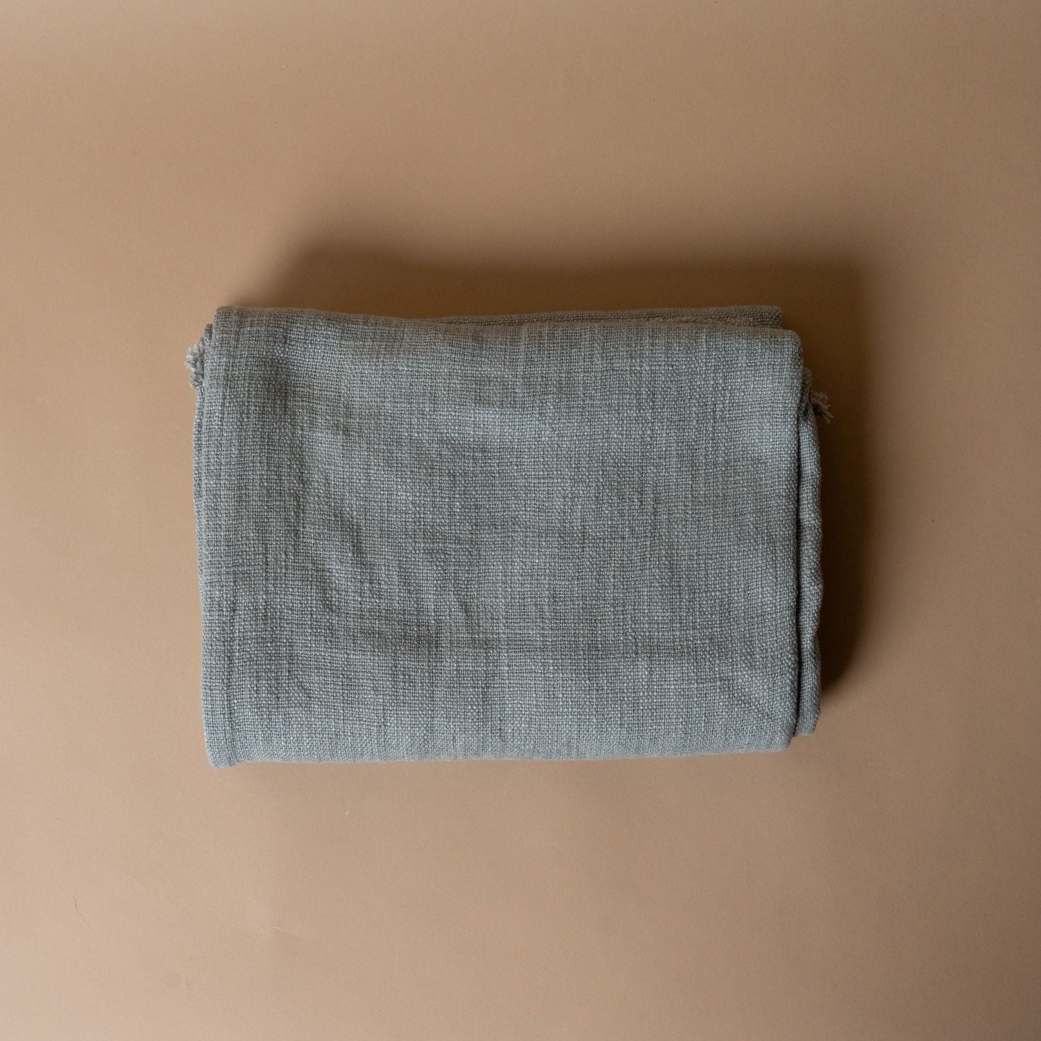 Textured Linen Bed Blanket - Rug & Weave
