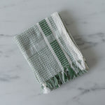 Waffle Dish Towel - Green - Rug & Weave