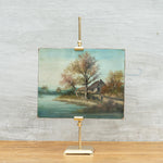 Antique French Painting No. 1 ARTWORK - vintage painting Hauer Market