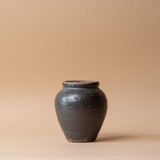 Blackened Terracotta Vase