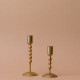 Taper Candle Holders with Bauble Detail candle holder Creative Co-op (DYA)