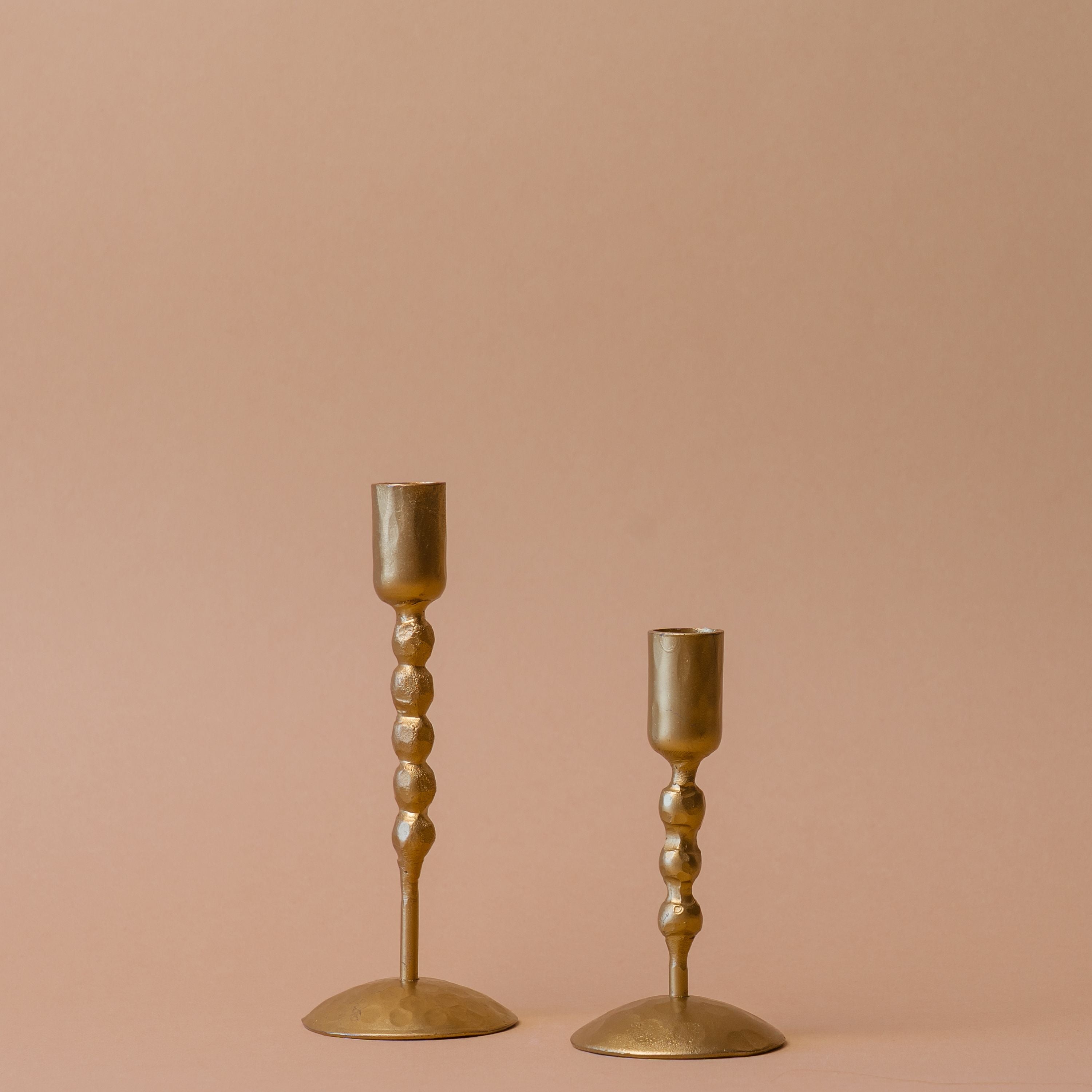 Taper Candle Holders with Bauble Detail candle holder Creative Co-op (DYA)