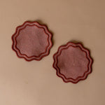Cotton Coaster Set - Scallop Rose coaster set TBCo (Faire)