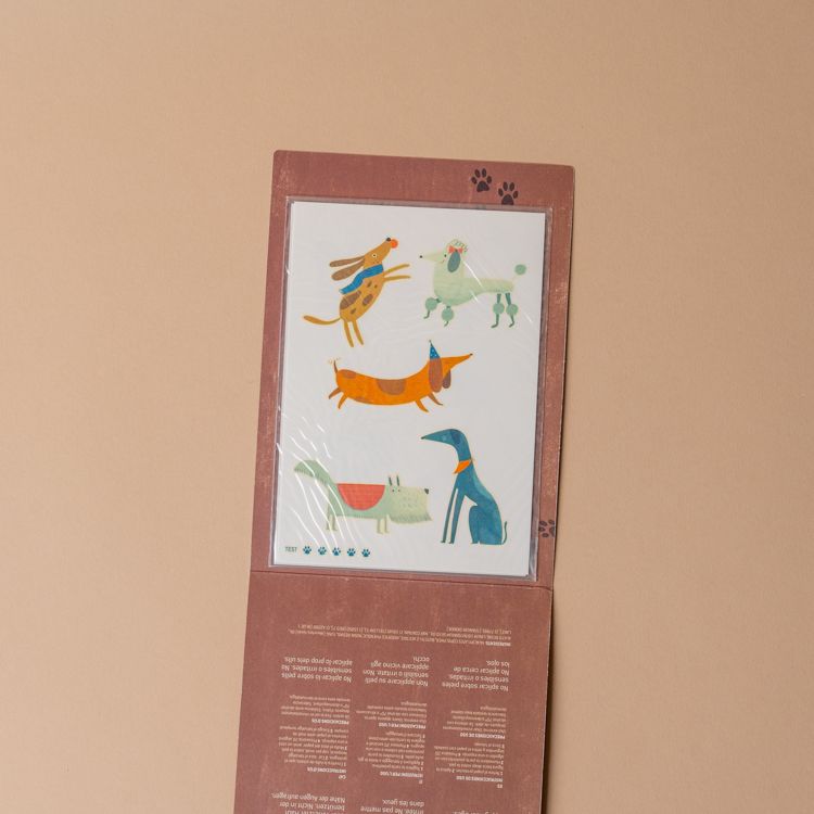 Plant Based Tattoo Set FINNBIRD - temporary tattoo FIRE THE IMAGINATION Dogs