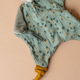 Sage Pattern Rabbit Cuddle Toy