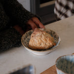Stoneware Bowl with Blue Reactive Glaze bowl Creative Co-op (DYA)