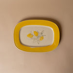 Stoneware Lemons Plate - Rug & Weave