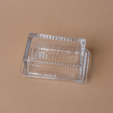 Glass Covered Butter Dish butter dish Abbott Collection