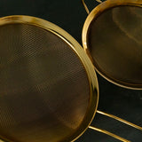 Small Brass Sieve - Rug & Weave