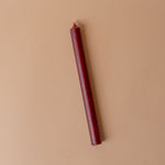 Classic 10" Taper Candles candle Old Country Design (ShopZio) Burgundy