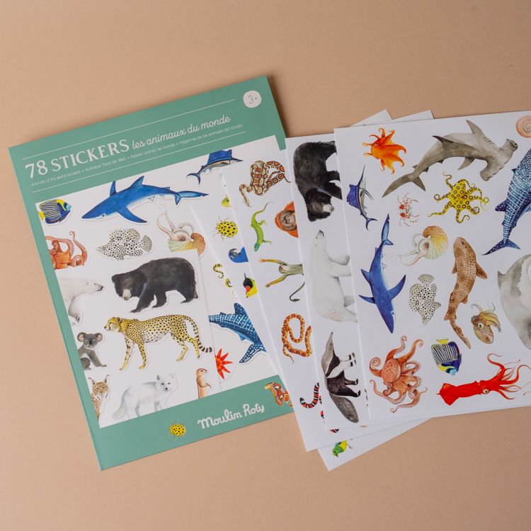 Animals of The World Sticker Pack FINNBIRD - sticker set FIRE THE IMAGINATION