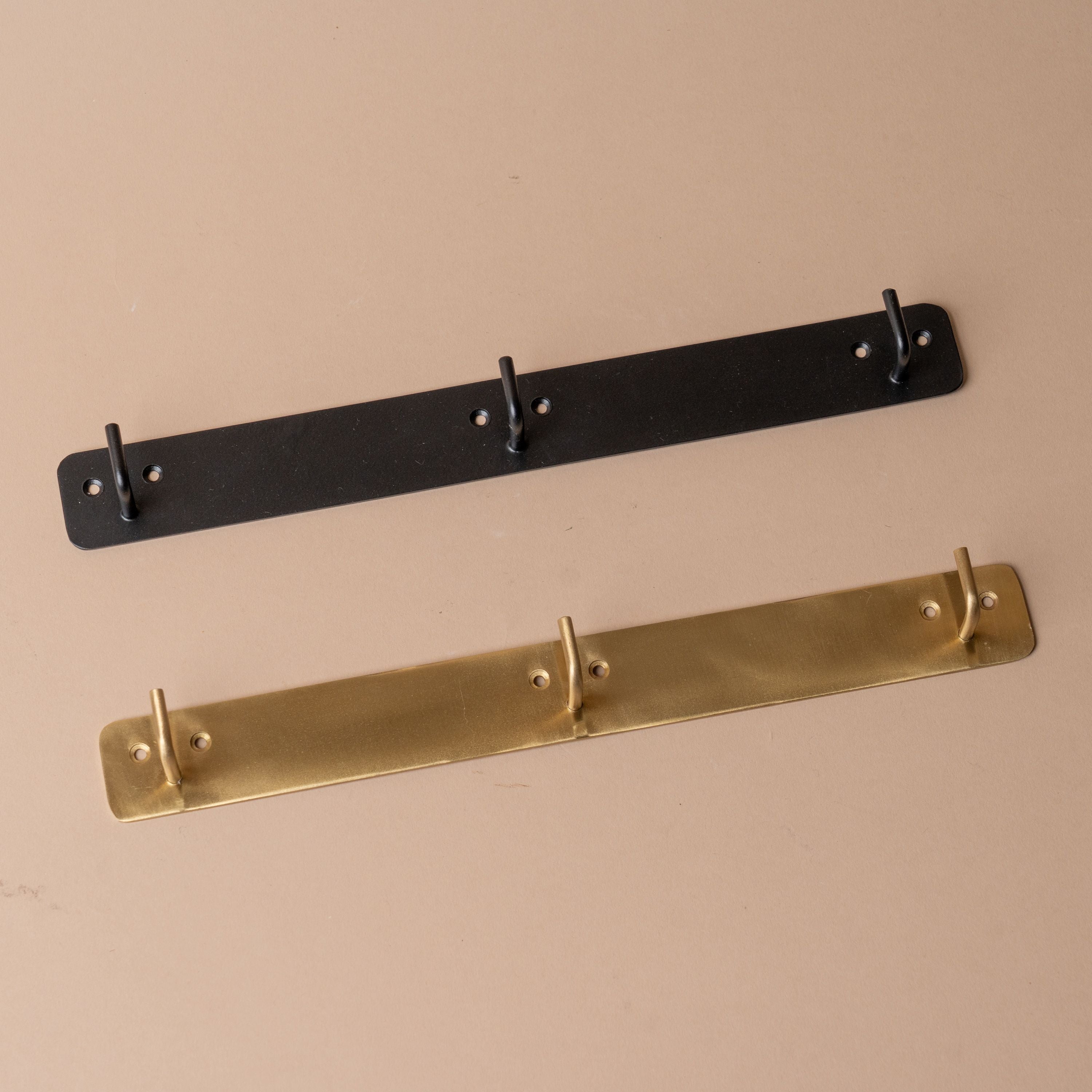 Plated Triple Wall Hook wall hook Fog Linen Work