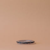 Glass Pillar Candle Plate candle holder Old Country Design (ShopZio) Charcoal