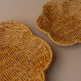 Floral Shape Basket Tray basket Whisper Mint (Faire)