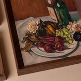 "Still Life with Beets and Squash" Framed Canvas