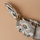 Brass Finish Bow Napkin Ring
